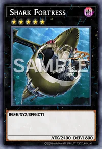 Shark Fortress, Yu-Gi-Oh! card, DARK