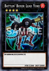 Battlin' Boxer Lead Yoke, Yu-Gi-Oh! card, FIRE