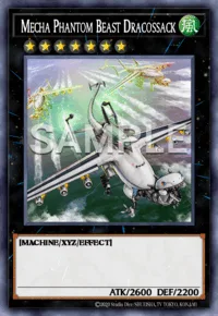 Mecha Phantom Beast Dracossack, Yu-Gi-Oh! card, WIND