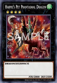 Harpie's Pet Phantasmal Dragon, Yu-Gi-Oh! card, WIND