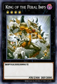 King of the Feral Imps, Yu-Gi-Oh! card, DARK