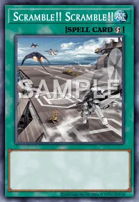 Scramble!! Scramble!!, Yu-Gi-Oh! card, SPELL