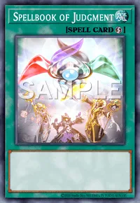 Spellbook of Judgment, Yu-Gi-Oh! card, SPELL