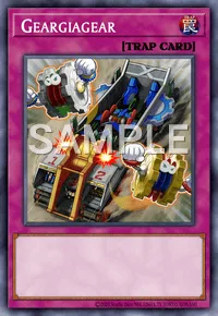 Geargiagear, Yu-Gi-Oh! card, TRAP