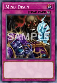 Mind Drain, Yu-Gi-Oh! card, TRAP