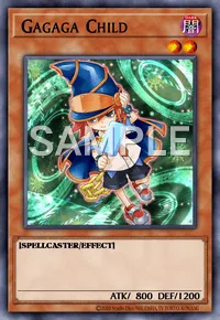 Gagaga Child, Yu-Gi-Oh! card, DARK