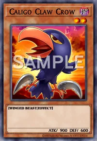 Caligo Claw Crow, Yu-Gi-Oh! card, DARK