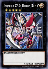 Number C39: Utopia Ray V, Yu-Gi-Oh! card, LIGHT