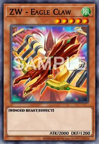 ZW - Eagle Claw, Yu-Gi-Oh! card, WIND