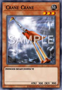 Crane Crane, Yu-Gi-Oh! card, EARTH