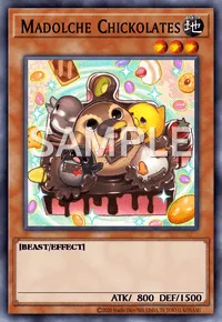 Madolche Chickolates, Yu-Gi-Oh! card, EARTH