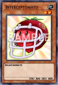 Interceptomato, Yu-Gi-Oh! card, EARTH