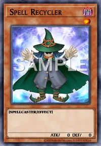 Spell Recycler, Yu-Gi-Oh! card, DARK