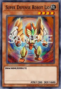 Super Defense Robot Lio, Yu-Gi-Oh! card, EARTH