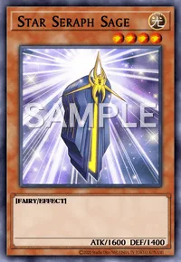 Star Seraph Sage, Yu-Gi-Oh! card, LIGHT