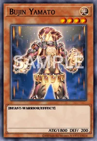 Bujin Yamato, Yu-Gi-Oh! card, LIGHT