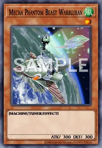 Mecha Phantom Beast Warbluran, Yu-Gi-Oh! card, WIND