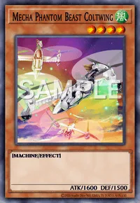 Mecha Phantom Beast Coltwing, Yu-Gi-Oh! card, WIND