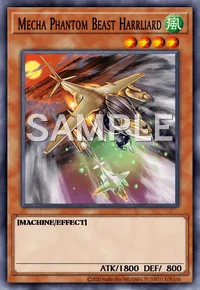 Mecha Phantom Beast Harrliard, Yu-Gi-Oh! card, WIND