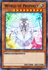 World of Prophecy, Yu-Gi-Oh! card, LIGHT