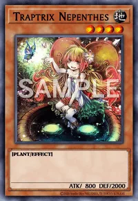 Traptrix Nepenthes, Yu-Gi-Oh! card, EARTH