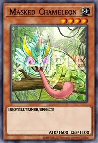 Masked Chameleon, Yu-Gi-Oh! card, EARTH
