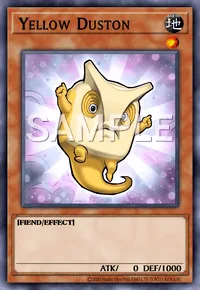 Yellow Duston, Yu-Gi-Oh! card, EARTH