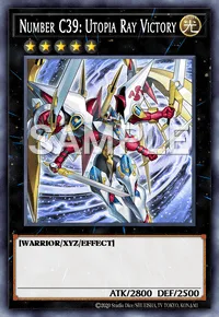 Number C39: Utopia Ray Victory, Yu-Gi-Oh! card, LIGHT