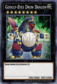 Googly-Eyes Drum Dragon, Yu-Gi-Oh! card, EARTH