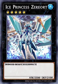 Ice Princess Zereort, Yu-Gi-Oh! card, WATER