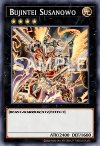 Bujintei Susanowo, Yu-Gi-Oh! card, LIGHT