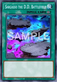 Sargasso the D.D. Battlefield, Yu-Gi-Oh! card, SPELL