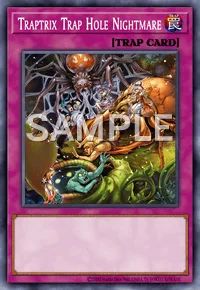Traptrix Trap Hole Nightmare, Yu-Gi-Oh! card, TRAP
