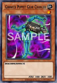 Gimmick Puppet Gear Changer, Yu-Gi-Oh! card, EARTH