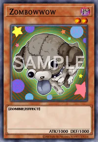Zombowwow, Yu-Gi-Oh! card, DARK