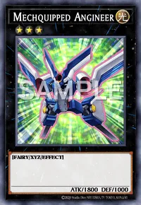Mechquipped Angineer, Yu-Gi-Oh! card, LIGHT