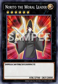 Norito the Moral Leader, Yu-Gi-Oh! card, LIGHT