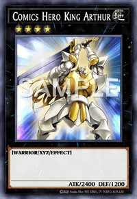 Comics Hero King Arthur, Yu-Gi-Oh! card, EARTH