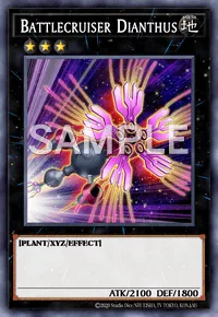 Battlecruiser Dianthus, Yu-Gi-Oh! card, EARTH