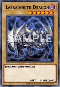 Labradorite Dragon, Yu-Gi-Oh! card, DARK