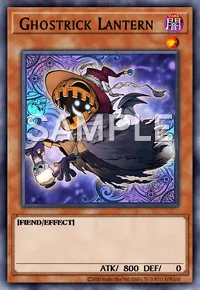 Ghostrick Lantern, Yu-Gi-Oh! card, DARK