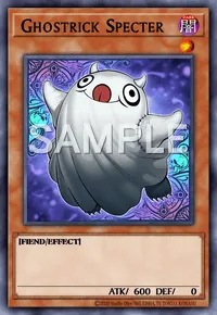 Ghostrick Specter, Yu-Gi-Oh! card, DARK