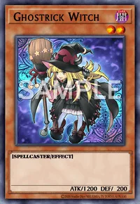 Ghostrick Witch, Yu-Gi-Oh! card, DARK