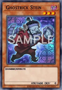 Ghostrick Stein, Yu-Gi-Oh! card, DARK