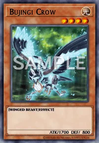 Bujingi Crow, Yu-Gi-Oh! card, LIGHT