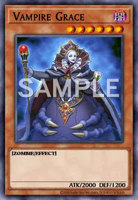 Vampire Grace, Yu-Gi-Oh! card, DARK