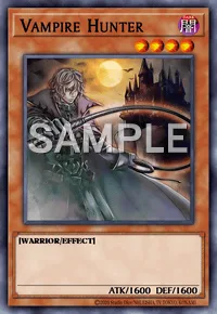 Vampire Hunter, Yu-Gi-Oh! card, DARK