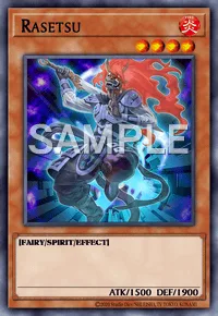 Rasetsu, Yu-Gi-Oh! card, FIRE
