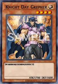 Knight Day Grepher, Yu-Gi-Oh! card, LIGHT