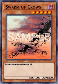 Swarm of Crows, Yu-Gi-Oh! card, DARK